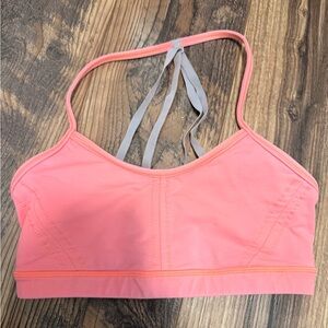 Lululemon Athletica Coral Sports Bra